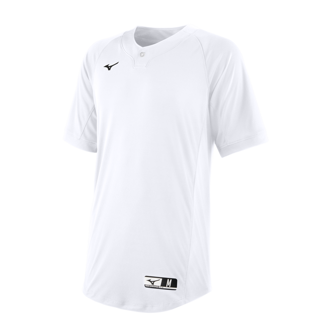 Mizuno Youth NXT 1-Button Baseball Jersey-1