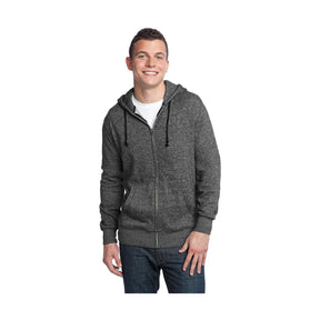 District    Marled Fleece Full-Zip Hoodie DT192
