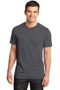 District Young Men's Gravel 50/50 Notch Crew Tee. DT1400 District