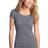 District Juniors Textured Girly Crew Tee. DT270 District