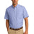 Port Authority Men's Short Sleeve Crosshatch Easy Care Shirt. S656 Mens Apparel Shirts & Tops