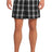 District Young Men's Flannel Plaid Boxer. DT1801 District