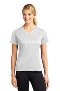 Sport-Tek Dri-Mesh Ladies V-Neck T-Shirt.  L468V