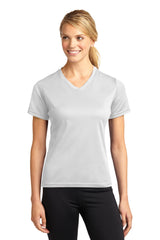 Sport-Tek Dri-Mesh Ladies V-Neck T-Shirt.  L468V