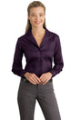 Red House Ladies Herringbone Non-Iron Button-Down Shirt. RH48 Red House