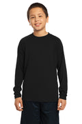 Sport-Tek Youth Long Sleeve Ultimate Performance Crew. YST700LS
