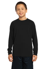 Sport-Tek Youth Long Sleeve Ultimate Performance Crew. YST700LS