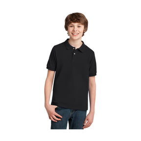 Port Authority Youth   Heavyweight Cotton Pique Polo