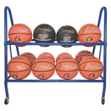 Champion Sports 12 Ball Deluxe Heavy-Duty Cart Champion Sports