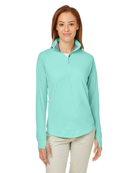 Nautica Ladies' Saltwater Quarter-Zip Pullover Nautica