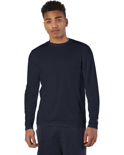 Champion Men's 4.1 oz. Double Dry® Long-Sleeve Interlock T-Shirt