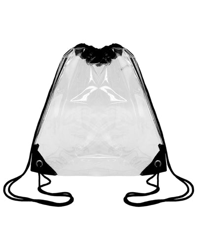 Liberty Bags Clear Drawstring Pack