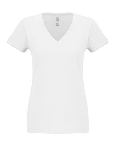 Next Level Apparel Ladies' Sueded V-Neck T-Shirt
