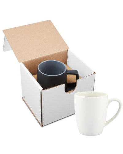 Prime Line 12oz Contemporary Challenger Café Ceramic Mug in Mailer