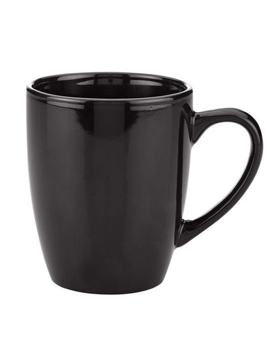 Prime Line 12oz Contemporary Challenger Café Ceramic Mug