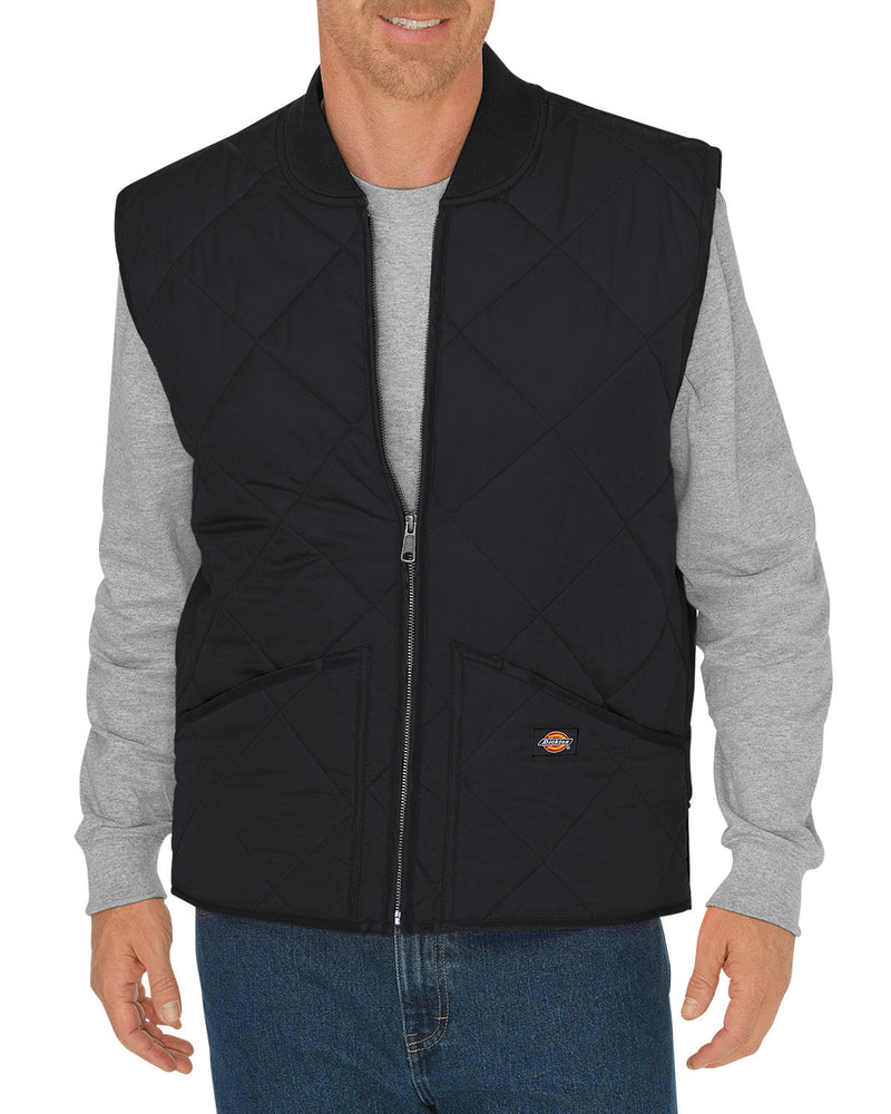Dickies Unisex Diamond Quilted Nylon Vest