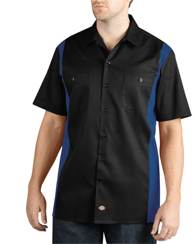 Dickies Men's Two-Tone Short-Sleeve Work Shirt