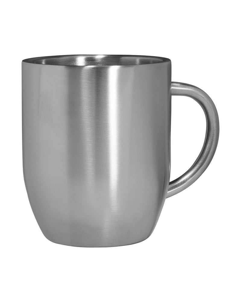 Prime Line 12oz Double Wall Stainless Steel Coffee Mug