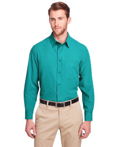 UltraClub Men's Bradley Performance Woven Shirt