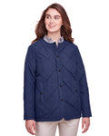 UltraClub Ladies' Dawson Quilted Hacking Jacket UltraClub