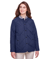 UltraClub Ladies' Dawson Quilted Hacking Jacket UltraClub