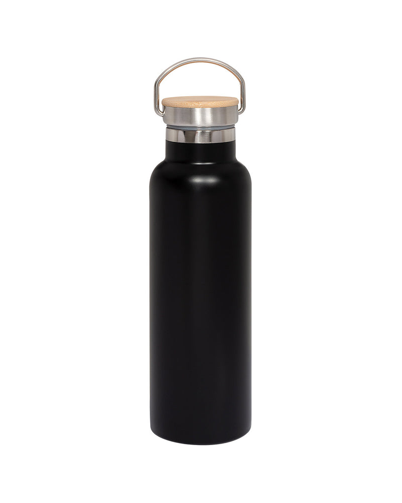 Prime Line 20oz Vacuum Bottle With Bamboo Lid