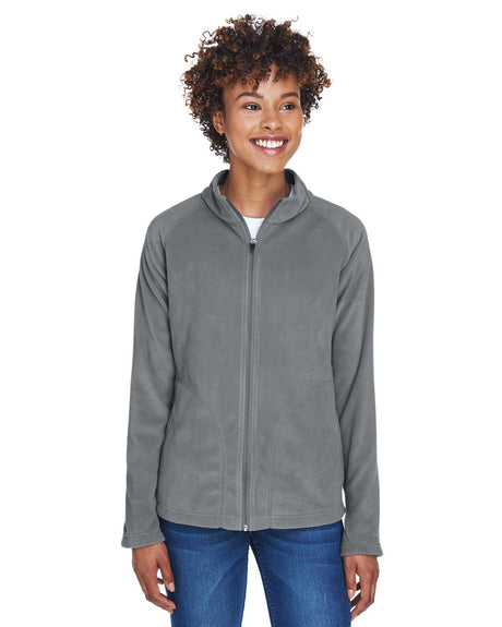 Team 365 Ladies' Campus Microfleece Jacket Womens Apparel Jackets & Vests