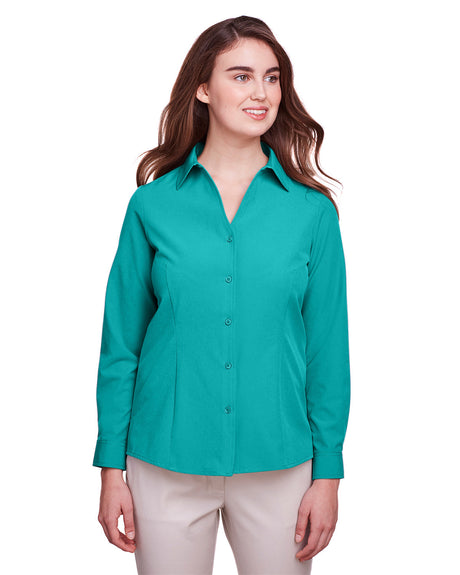 UltraClub Ladies' Bradley Performance Woven Shirt UltraClub