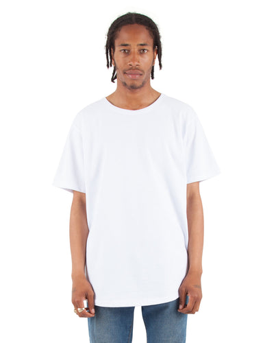 Shaka Wear Adult 6 oz., Curved Hem Long T-Shirt
