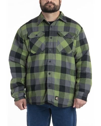 Berne Men's Tall Timber Flannel Shirt Jacket