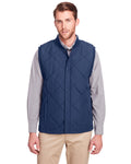 UltraClub Men's Dawson Quilted Hacking Vest Mens Apparel Jackets & Vests
