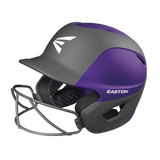 Easton 2-Tone Ghost Fastpitch Softball Batting Helmet With Softball Mask - Matte Easton
