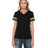 StarTee Ladies' 4.3 oz., CVC Striped Varsity T-Shirt StarTee