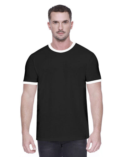 StarTee Men's CVC Ringer T-Shirt