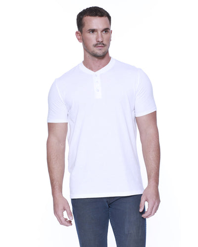 StarTee Men's Henley