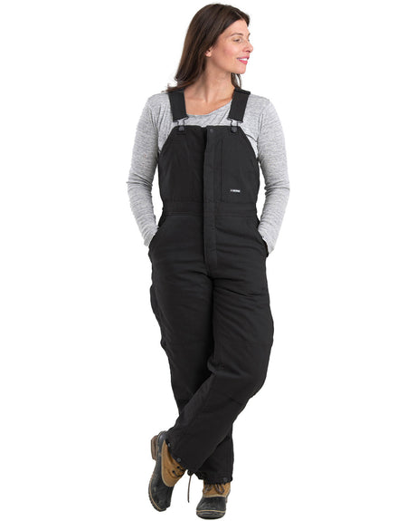 Berne Ladies' Softstone Duck Insulated Bib Overall Berne