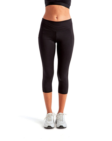 TriDri Ladies' Three-Quarter Performance Leggings TriDri