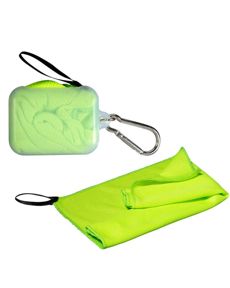 Prime Line Cooling Towel In Carabiner Case