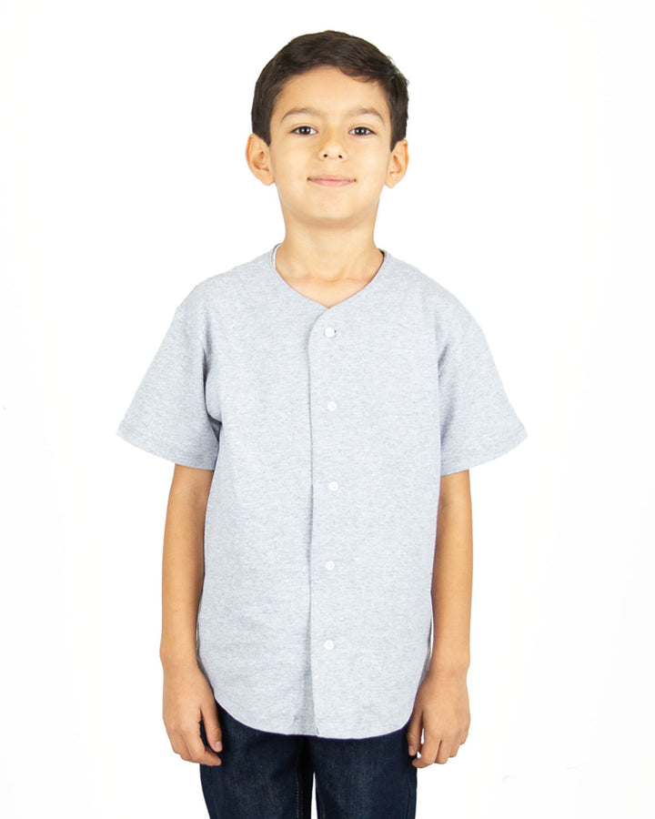 Shaka Wear Youth 7 oz., 100% US Cotton Baseball Jersey Shaka Wear