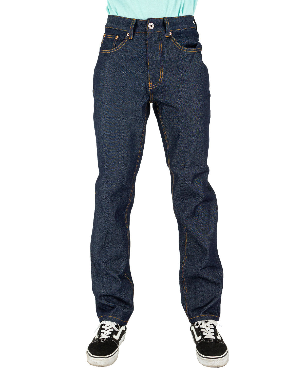 Shaka Wear 12 oz., Raw Denim Straight-Leg Jean Pant Mens Apparel Pants & Sweatpants