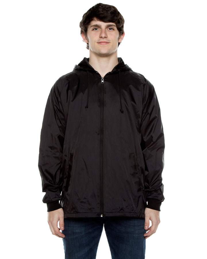 Beimar Drop Ship Unisex Nylon Full Zip Hooded Jacket Beimar Drop Ship