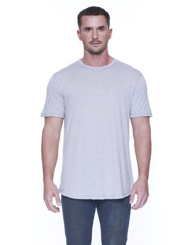 StarTee Men's Cotton/Modal Twisted T-Shirt