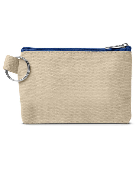 Prime Line Cotton ID Holder And Coin Pouch Prime Line