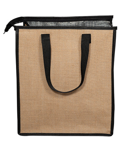 Prime Line Jute Cooler Tote