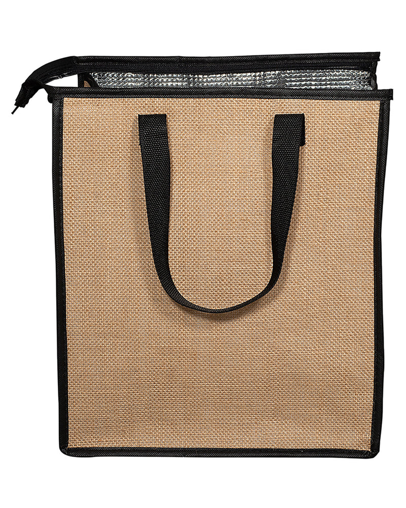 Prime Line Jute Cooler Tote