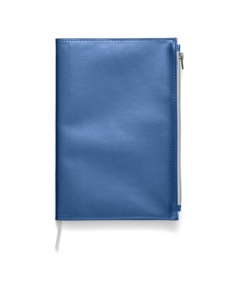 Prime Line Softbound Metallic Foundry Journal With Zipper Pocket