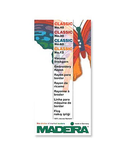 Decoration Supplies MADEIRA Color Cards