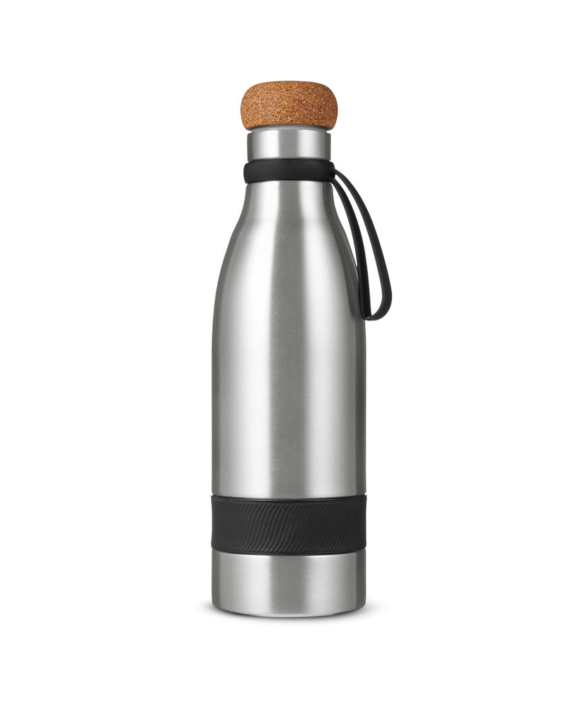 Prime Line 19oz Double Wall Vacuum Bottle With Cork Lid