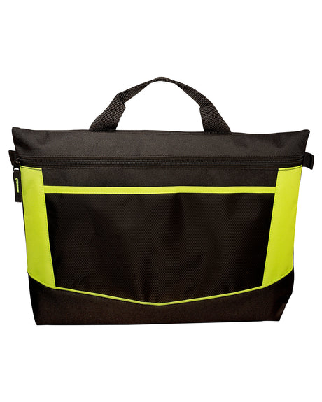 Prime Line Go-Fer Lightweight Polyester Briefcase Prime Line