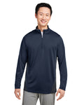 Harriton Men's Flash Snag Protection Plus IL Colorblock Quarter-Zip Harriton